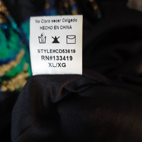 Iridescent Sequin Gown - Picture 10 of 10